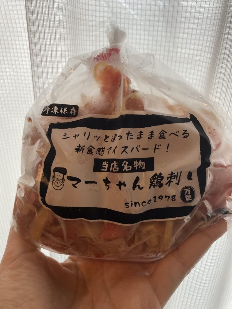 マーちゃん鶏刺し