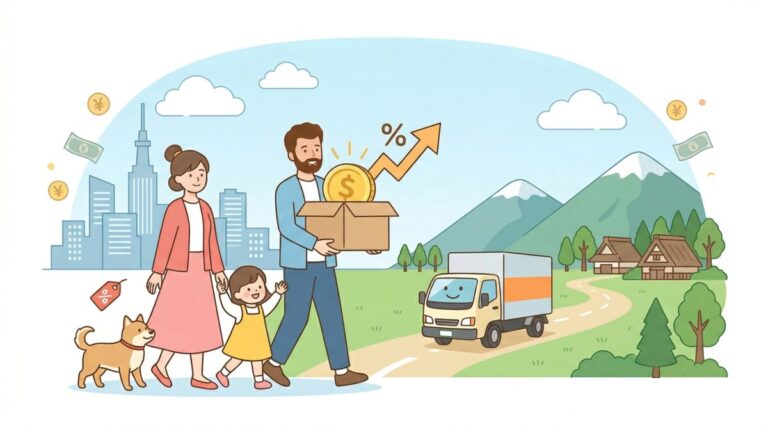 地方移住の初期費用を劇的に下げる！引越し費用を賢く抑える裏ワザと一括見積もり活用法