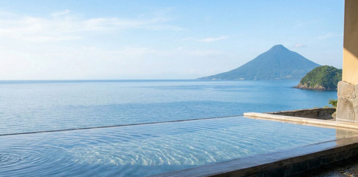 毎日がリゾート気分！海と空に溶け込む鹿児島の絶景オーシャンビュー露天風呂3選