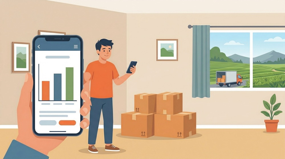 荷物が減ったらいよいよ一括見積もりへ！