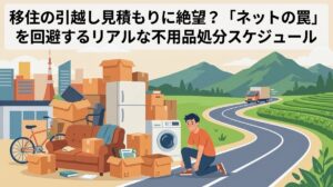 移住の引越し見積もりに絶望？「ネットの罠」を回避するリアルな不用品処分スケジュール