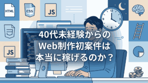 40代未経験からのWeb制作初案件は本当に稼げるのか？