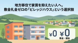 地方移住で家賃を抑えたい人へ。敷金礼金ゼロの「ビレッジハウス」という選択肢