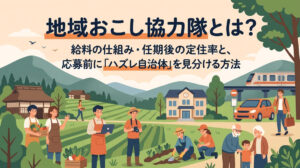 地域おこし協力隊とは？給料の仕組み・任期後の定住率と、応募前に「ハズレ自治体」を見分ける方法